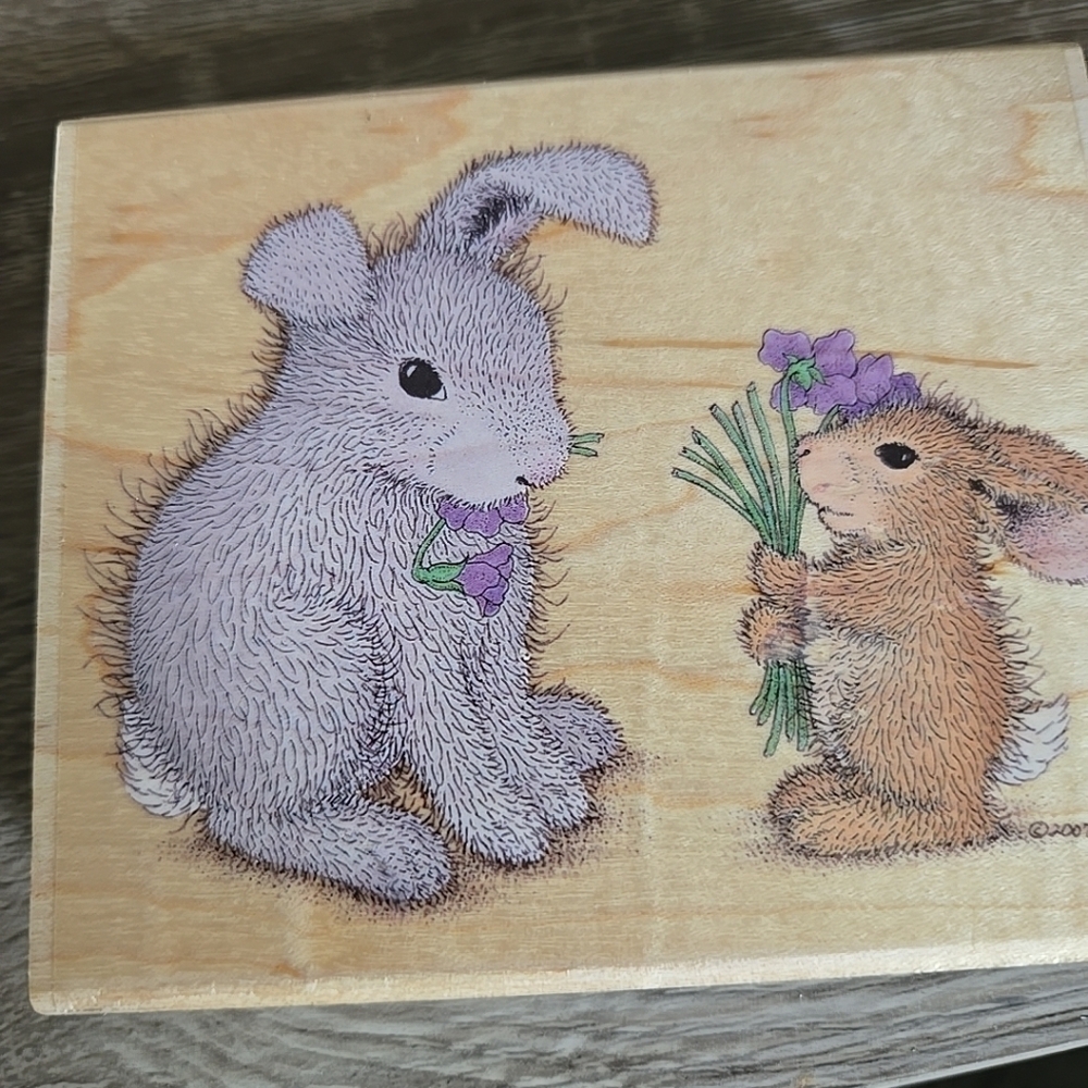 NEW!House-Mouse Designs Rubber Stamp~RETIRED 2007~COLLECTABLE
